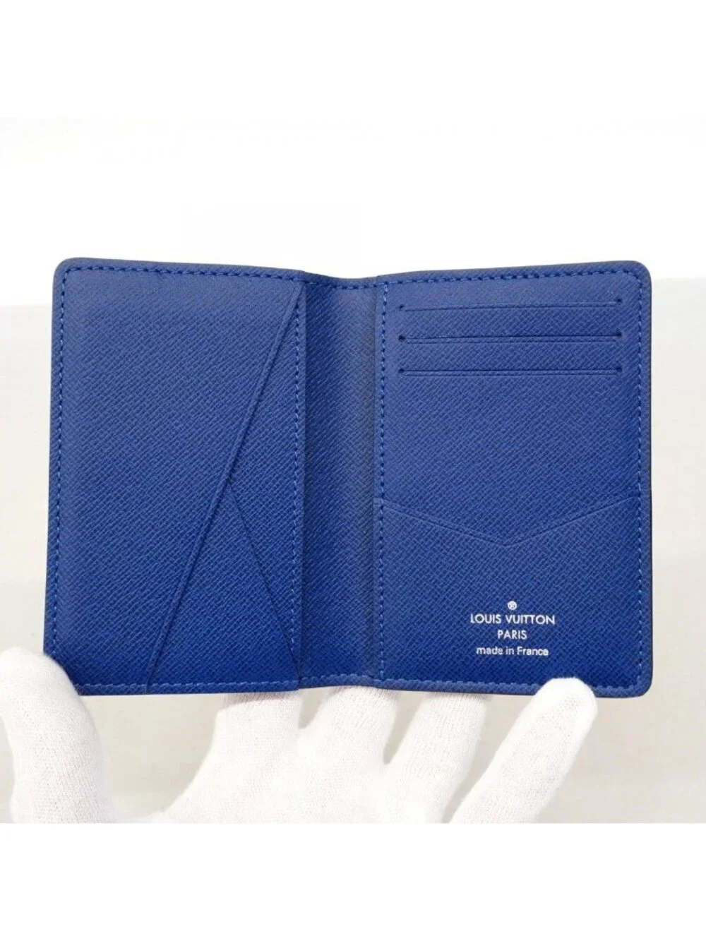 Louis Vuitton Card Case Taigarama Organizer de Poche Cobalt
